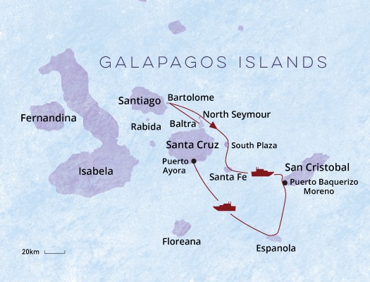 Galapagos Islands Itinerary