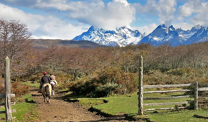 horse riding patagonia