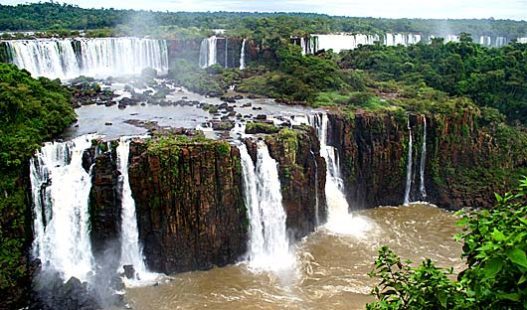 Iguassu Falls Argentina and Brazil