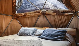 Standard Dome, Cascada Eco Camp, Patagonia, Chile