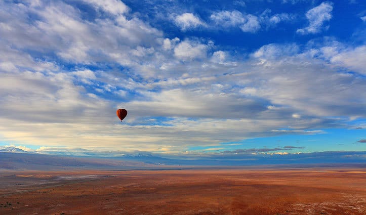 Hot Air Balloon Atacama Desert