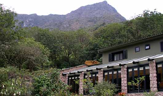 Belmond Sanctuary Lodge at entrance of Machu Picchu