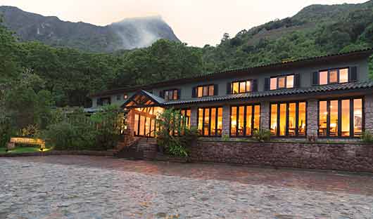 Belmond Sanctuary Lodge first class hotel Machu Picchu