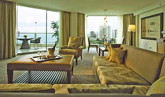 Presidential Suite Lounge Belmond Miraflores Park Hotel, Lima