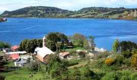 Rolling hills of Chiloe