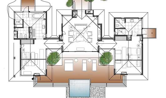 Master Villa layout