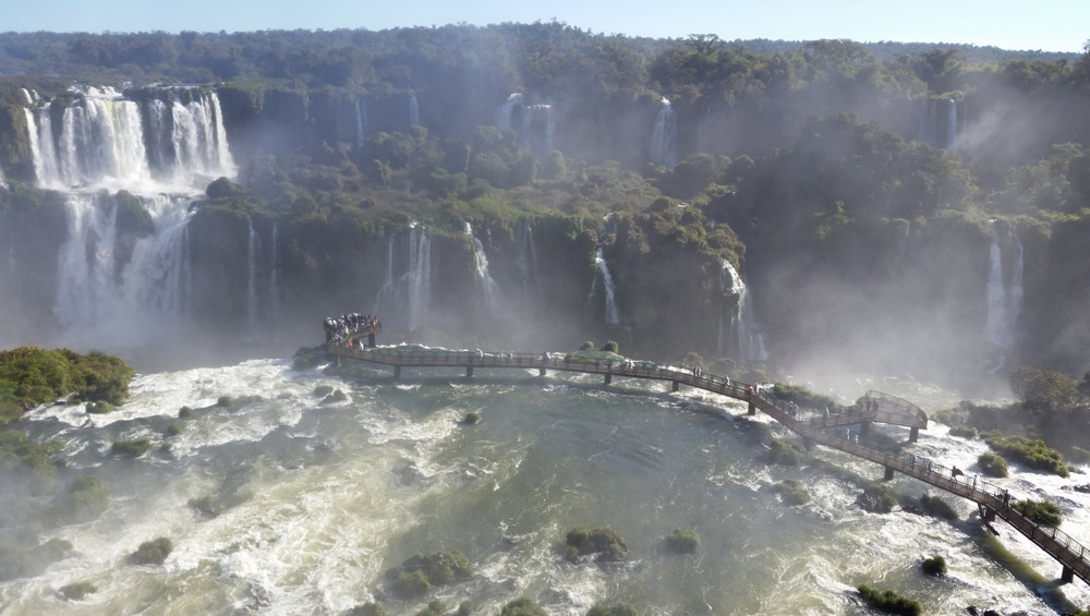 Iguazu Falls, Argentinian Side by Amanda Coombes