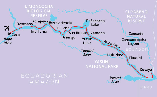 Ecuador Amazon Anakonda - Manatee -5D-4N (& 8 Day Itineraries)