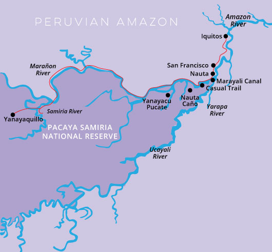 Peru Amazon Delfin III 5 Days