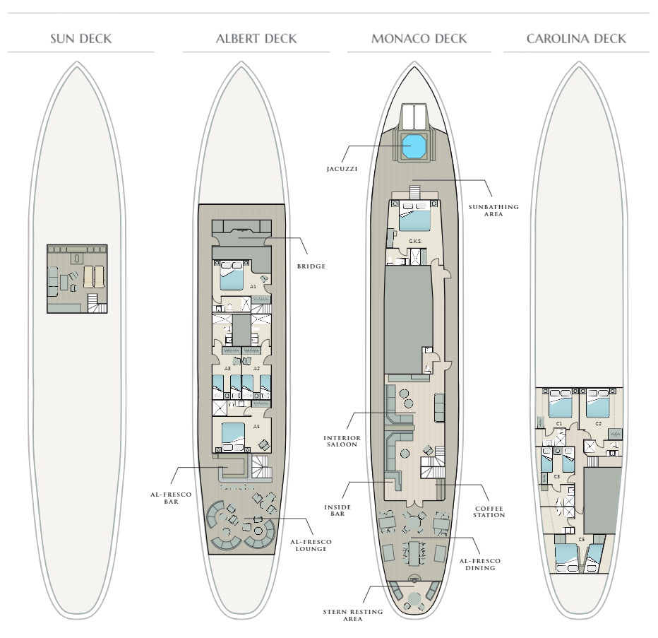 Deck Plan MY Grace