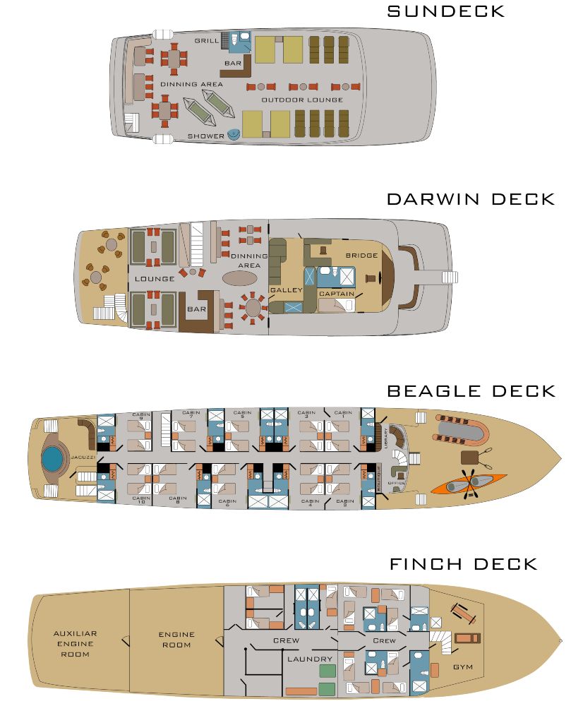 MV Origin Deck Plan