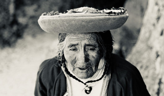 Face of Peru by Mario Modica